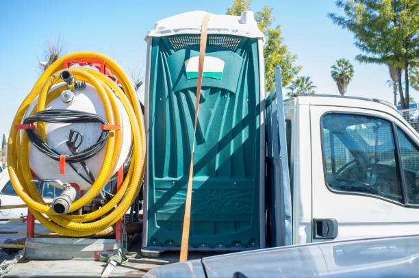 Porta potty delivery and setup in Three Rivers, MI